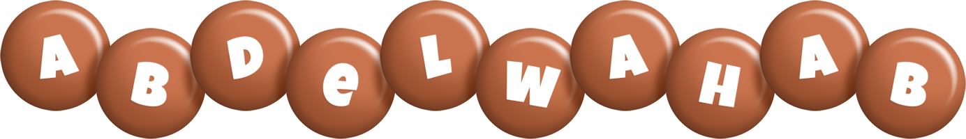 Abdelwahab candy-brown logo