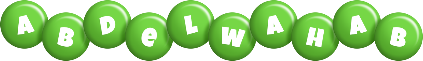 Abdelwahab candy-green logo