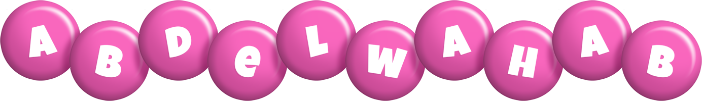 Abdelwahab candy-pink logo