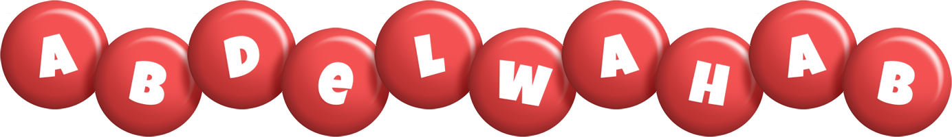 Abdelwahab candy-red logo