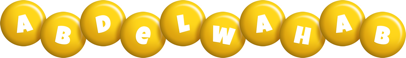 Abdelwahab candy-yellow logo