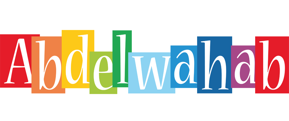 Abdelwahab colors logo