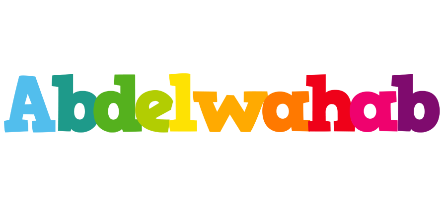 Abdelwahab rainbows logo