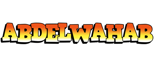 Abdelwahab sunset logo