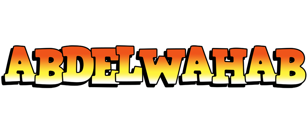 Abdelwahab sunset logo