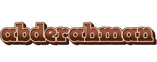 Abderahman brownie logo