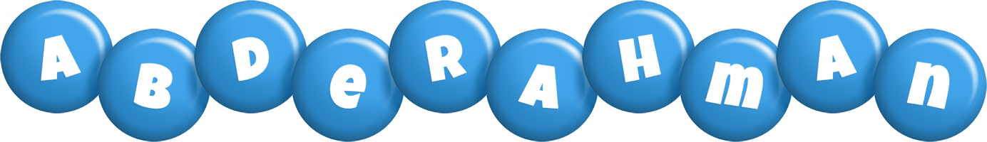 Abderahman candy-blue logo