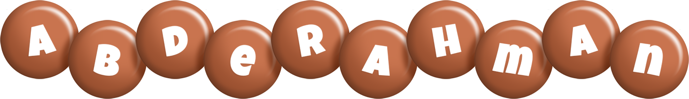 Abderahman candy-brown logo