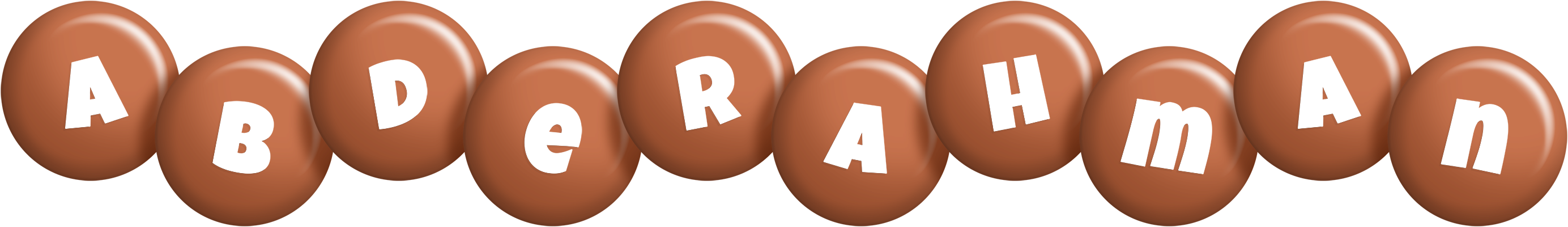 Abderahman candy-brown logo