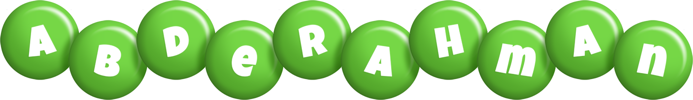 Abderahman candy-green logo