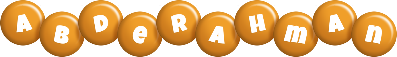 Abderahman candy-orange logo