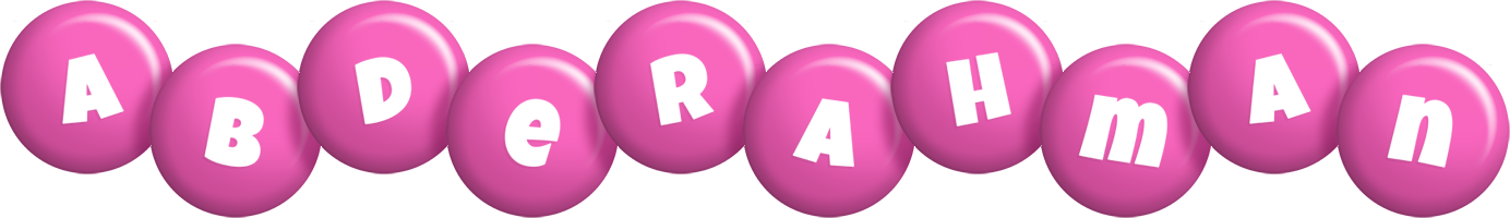 Abderahman candy-pink logo