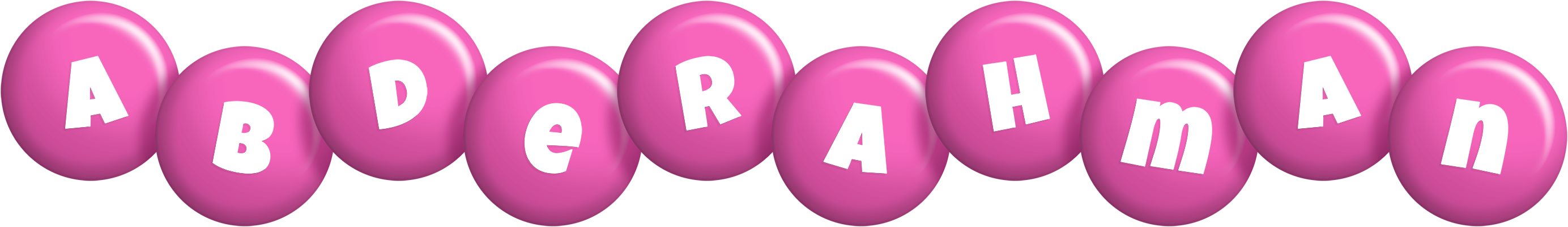 Abderahman candy-pink logo