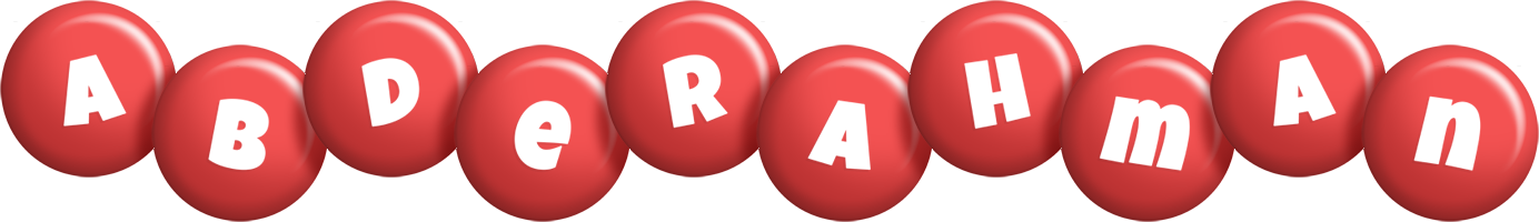Abderahman candy-red logo