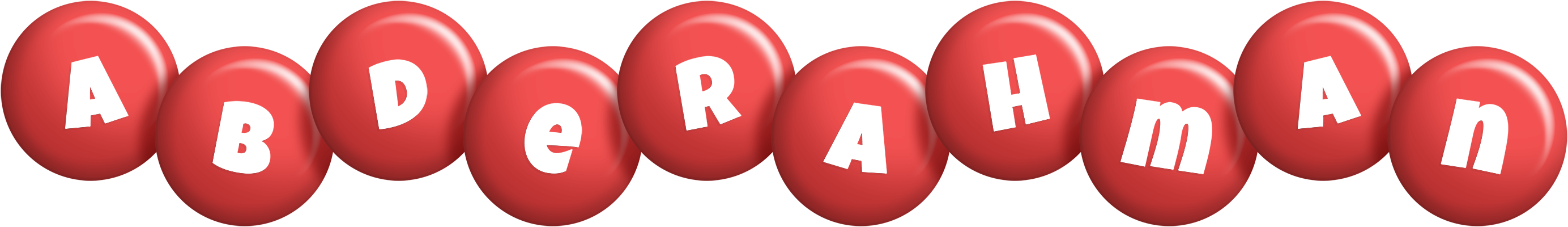 Abderahman candy-red logo