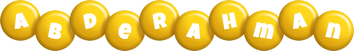 Abderahman candy-yellow logo