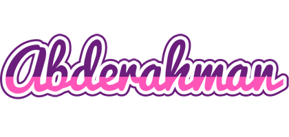 Abderahman cheerful logo