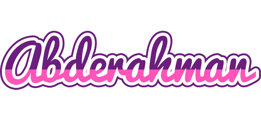 Abderahman cheerful logo