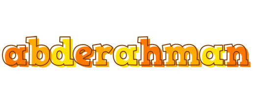 Abderahman desert logo