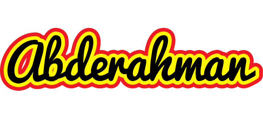Abderahman flaming logo