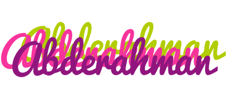 Abderahman flowers logo