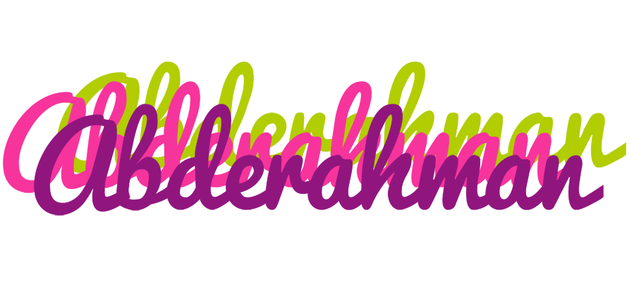 Abderahman flowers logo