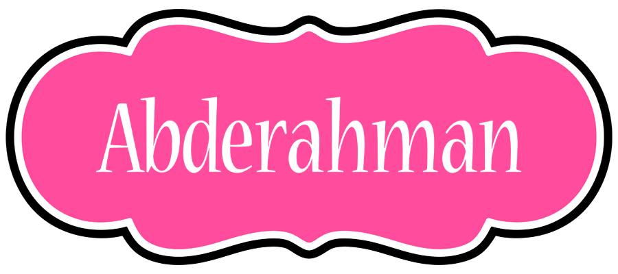 Abderahman invitation logo