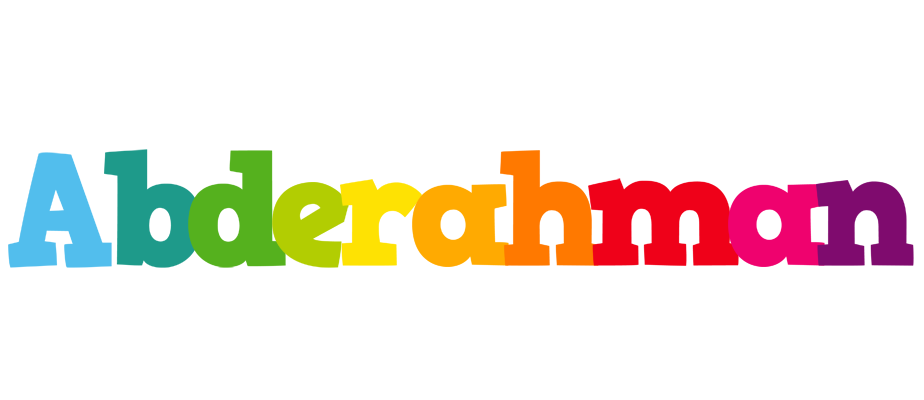 Abderahman rainbows logo