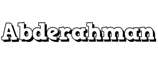Abderahman snowing logo