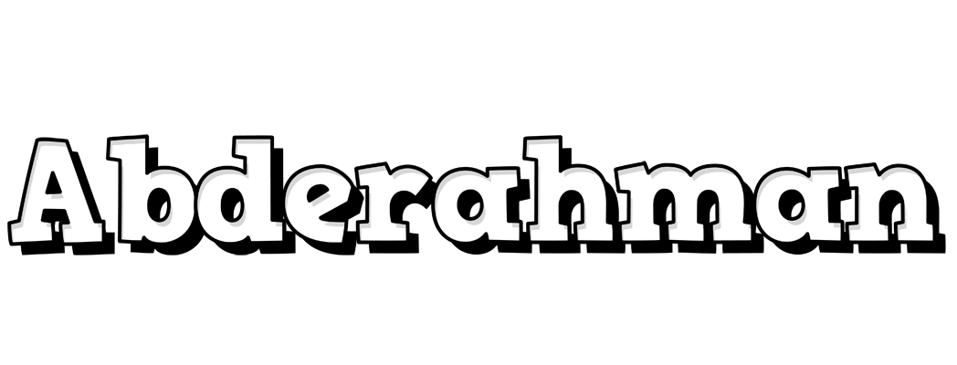 Abderahman snowing logo