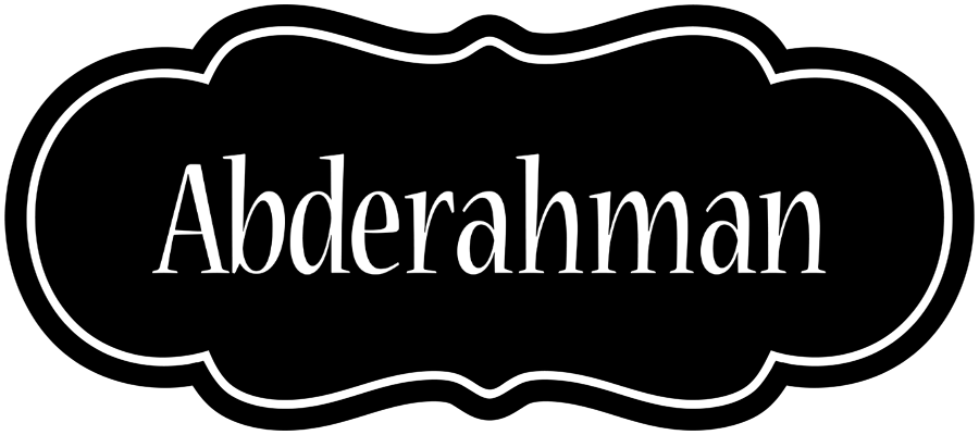 Abderahman welcome logo