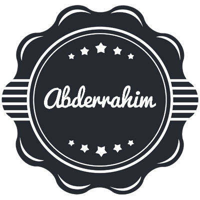 Abderrahim badge logo
