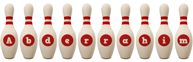 Abderrahim bowling-pin logo