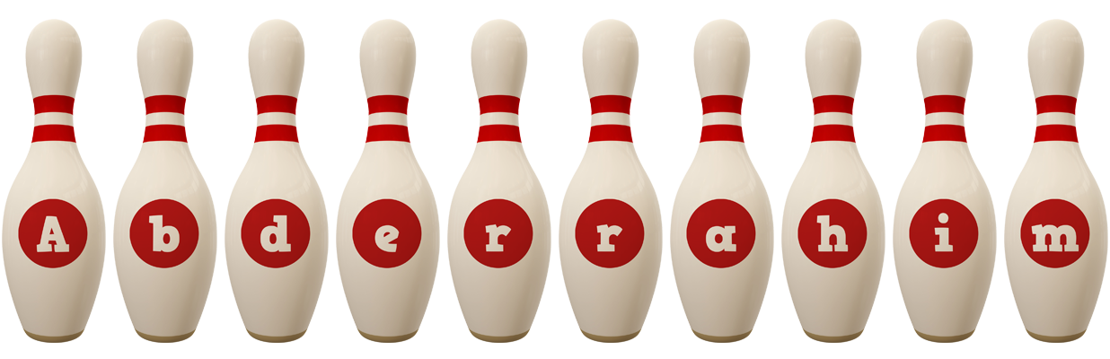 Abderrahim bowling-pin logo