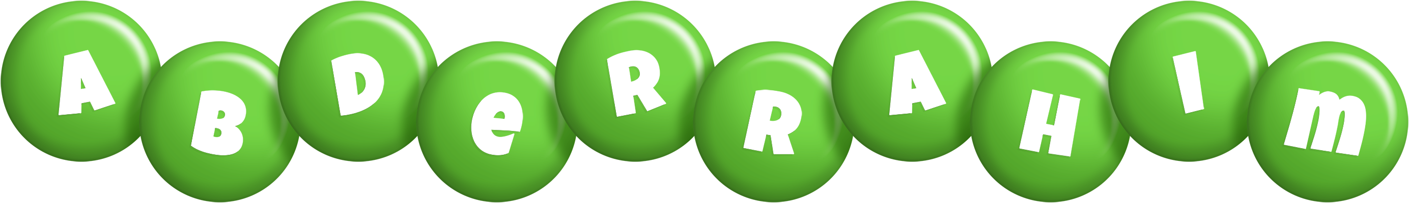 Abderrahim candy-green logo