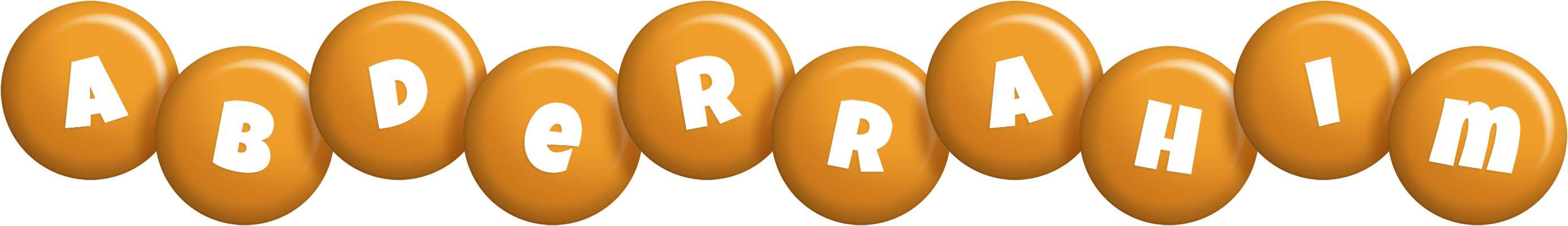 Abderrahim candy-orange logo