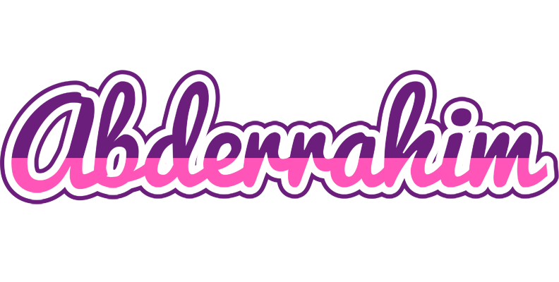 Abderrahim cheerful logo