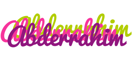 Abderrahim flowers logo