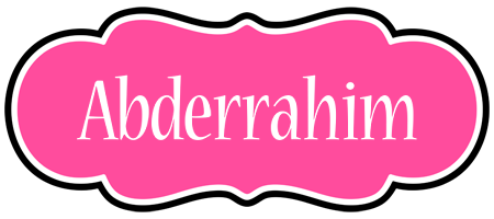 Abderrahim invitation logo