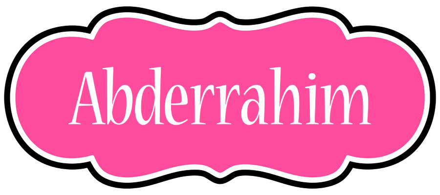 Abderrahim invitation logo
