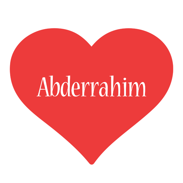 Abderrahim love logo