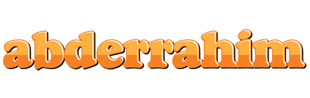 Abderrahim orange logo
