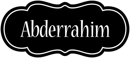 Abderrahim welcome logo