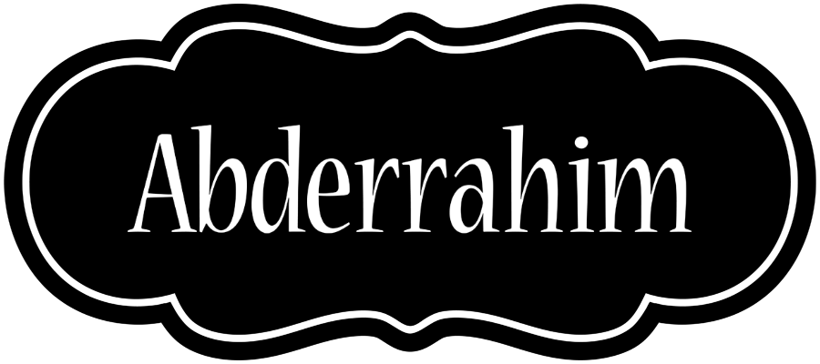 Abderrahim welcome logo