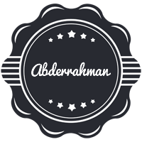 Abderrahman badge logo