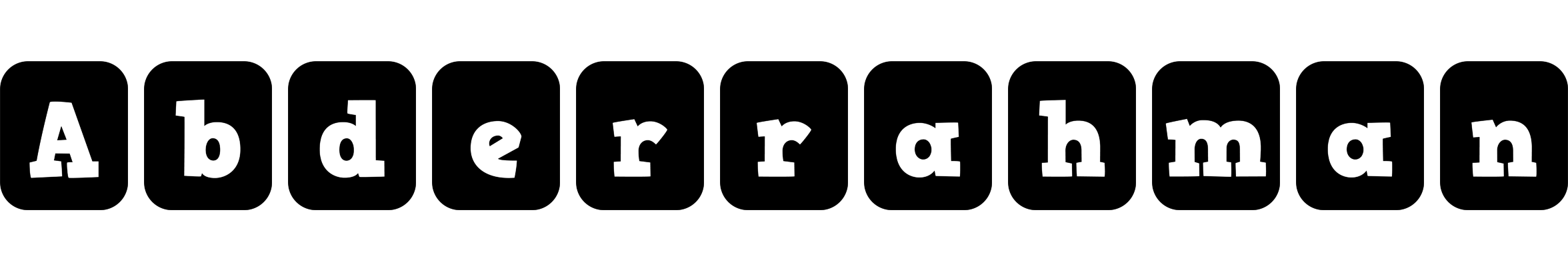 Abderrahman box logo