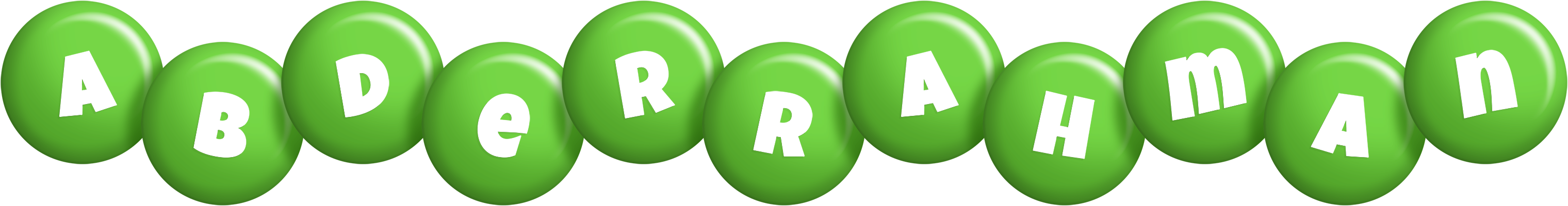 Abderrahman candy-green logo