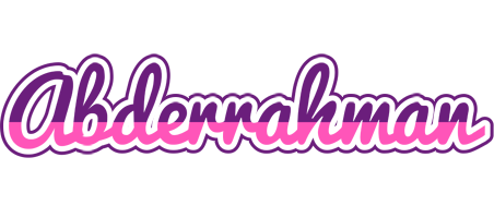 Abderrahman cheerful logo