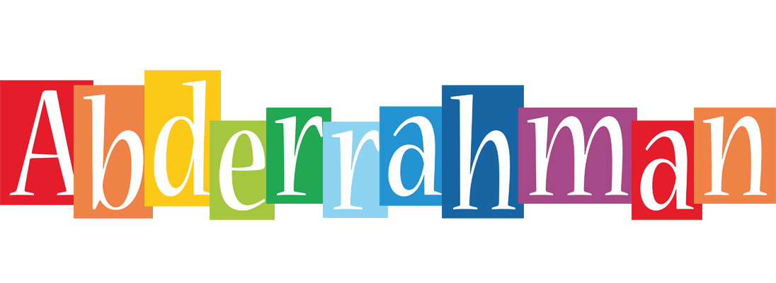 Abderrahman colors logo
