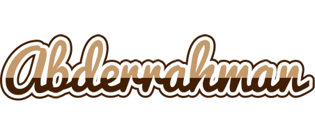 Abderrahman exclusive logo